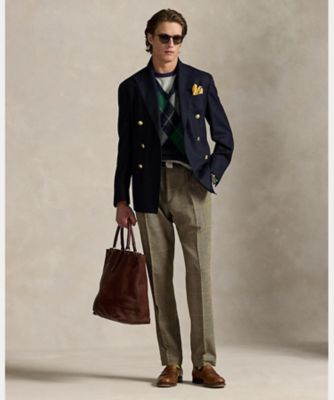 ビッグ フィット アーガイル セーター ベスト