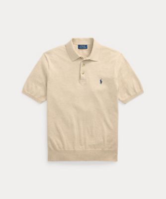 POLO RALPH LAUREN (Men)/ポロ ラルフ ローレン コットン ポロカラー セーター MNPOSWE1N820080