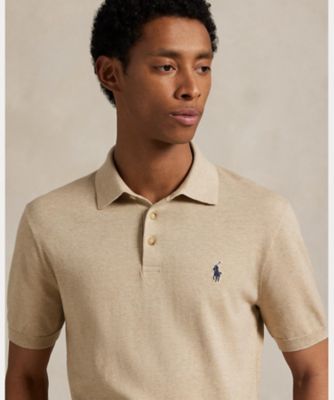 ポロ・ラルフ・ローレン ネイビー 半袖セーター POLO RALPH LAUREN - POLObyRalphLauren(ポロラルフローレン