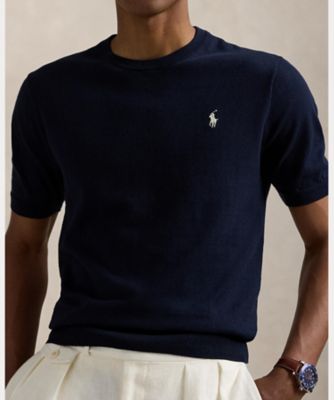 POLO RALPH LAUREN ショートスリーブ クルーネック セーター ショートスリーブ クルーネック セーター（ニット/セーター
