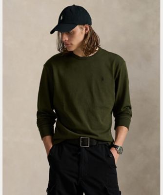 クラシック フィット ジャージー ロングスリーブ Tシャツ