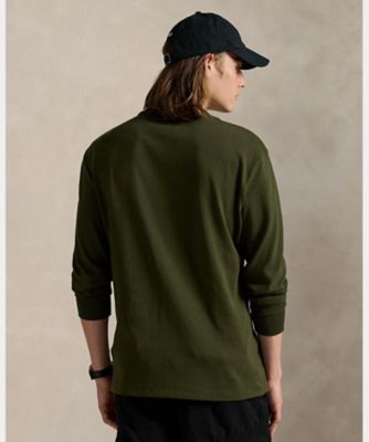 クラシック フィット ジャージー ロングスリーブ Tシャツ