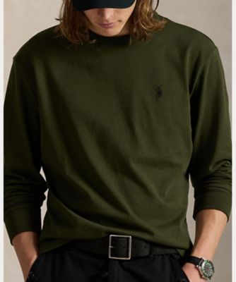 クラシック フィット ジャージー ロングスリーブ Tシャツ