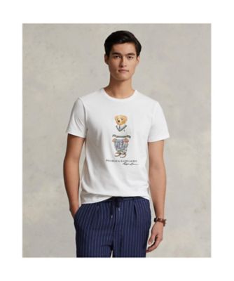 POLO RALPH LAUREN (Men)/ポロ ラルフ ローレン カスタム　スリム　フィット　Ｐｏｌｏ　ベア　ジャージー　Ｔシャツ　ＭＮＰＯＴＳＨ１Ｎ８２１６６８
