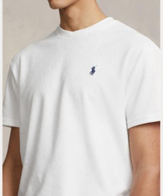 POLO RALPH LAUREN 半袖Tシャツ M ナチュラル クラシック フィット Polo ベア ジャージー Tシャツ