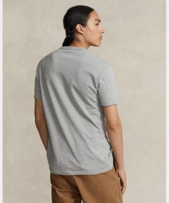 【POLO RALPH LAUREN】ボックスフィット Tシャツ クルーネック クラシック フィット ジャージー クルーネック Tシャツ | ラルフ
