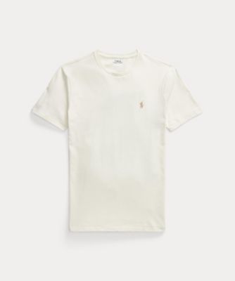 カスタム スリム クルーネック Tシャツ 