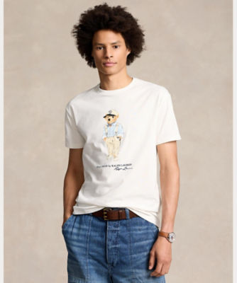 クラシック フィット Polo ベア ジャージー Tシャツ  
