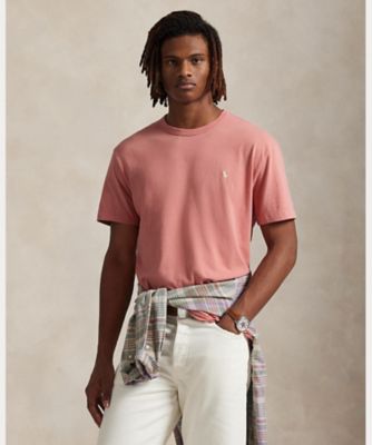 ポロラルフローレン ポロ馬刺繍クルーネックトレーナー ピンク ポロラルフローレン ポロ馬刺繍クルーネックトレーナー ピンク