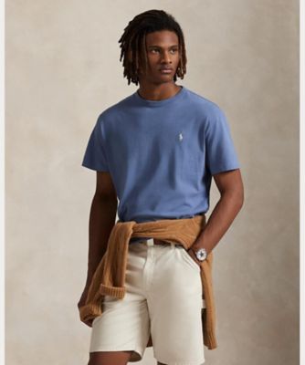 クラシック フィット ジャージー クルーネック Tシャツ