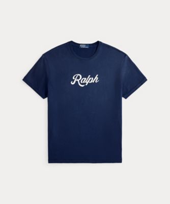美品꧁ラルフローレン꧂エンベリッシュド ジャズ クラブ ジャージー Tシャツ クラシック フィット ヘビーウェイト ジャージー Tシャツ （Tシャツ