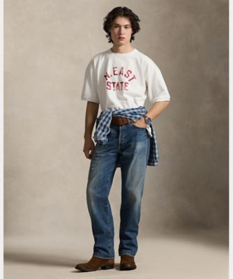 リラックス フィット ジャージー グラフィック Tシャツ