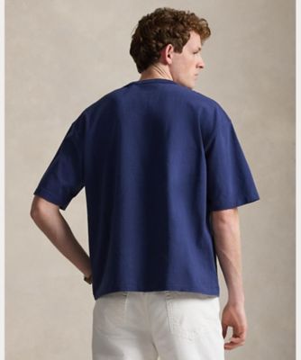 リラックス フィット ロゴ ジャージー Tシャツ