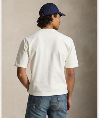 リラックス フィット ロゴ ジャージー Tシャツ