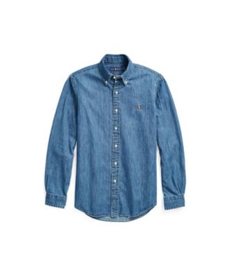 POLO RALPH LAUREN (Men)/ポロ ラルフ ローレン クラシック フィット デニムシャツ MNPOWOV16820204 410ネイビー トップス【三越伊勢丹/公式】