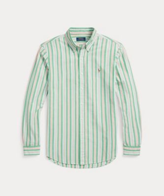 クラシック フィット ストライプド オックスフォード シャツ  