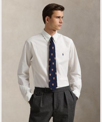 クラシック フィット ストレッチ ポプリン シャツ