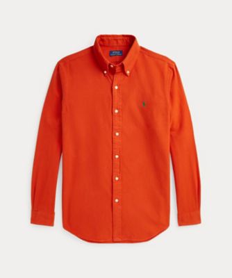 ＜POLO RALPH LAUREN (Men)＞クラシック　フィット　ブラッシュド　フランネル　シャツ　ＭＮＰＯＷＯＶ１６８２３７１７