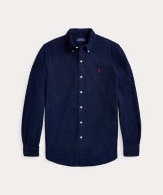 ＜POLO RALPH LAUREN (Men)＞クラシック　フィット　ブラッシュド　フランネル　シャツ　ＭＮＰＯＷＯＶ１６８２３８８６