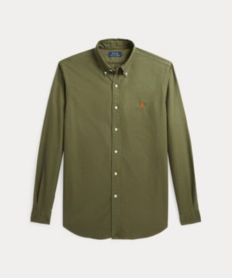 ＜POLO RALPH LAUREN (Men)＞クラシック　フィット　ガーメントダイド　オックスフォード　シャツ　ＭＮＰＯＷＯＶ１６８２３９９２