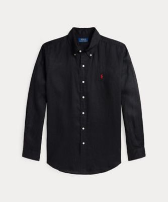 ＜POLO RALPH LAUREN (Men)＞クラシック　フィット　リネン　シャツ　ＭＮＰＯＷＯＶ１６８２４１４５