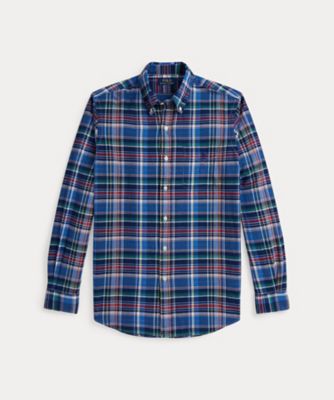 ＜POLO RALPH LAUREN (Men)＞クラシック　フィット　マドラス　シャツ　ＭＮＰＯＷＯＶ１６８２４１８４