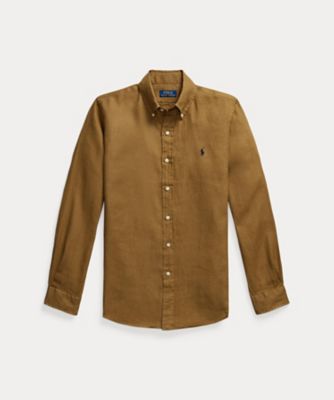 POLO RALPH LAUREN (Men)/ポロ ラルフ ローレン クラシック　フィット　リネン　シャツ　ＭＮＰＯＷＯＶ１６８２４１９１