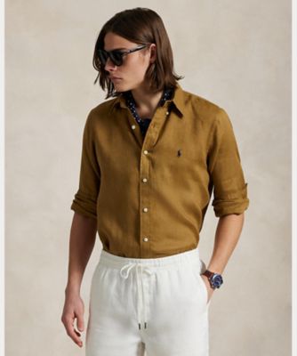 クラシック フィット リネン シャツ MNPOWOV16824191