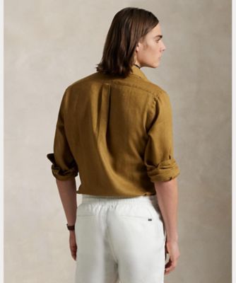Polo Ralph Lauren クラシックフィットリネンシャツ カフェタン クラシック フィット リネン シャツ（シャツ/ブラウス）｜POLO