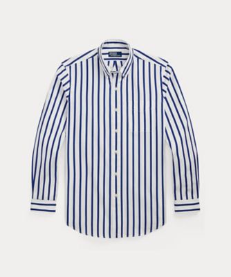 ＜POLO RALPH LAUREN (Men)＞クラシック　フィット　ストライプド　ポプリン　シャツ　ＭＮＰＯＷＯＶ１６８２４１９２