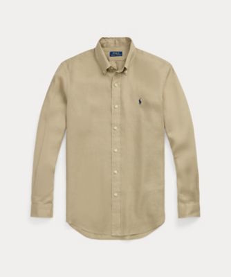 POLO RALPH LAUREN (Men)/ポロ ラルフ ローレン クラシック　フィット　リネン　シャツ　ＭＮＰＯＷＯＶ１６８２４２１４