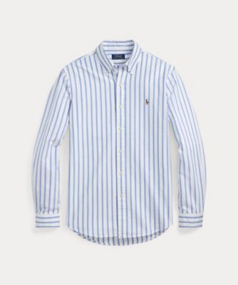 POLO RALPH LAUREN (Men)/ポロ ラルフ ローレン クラシック　フィット　ストライプド　オックスフォード　シャツ　ＭＮＰＯＷＯＶ１６８２４２５６