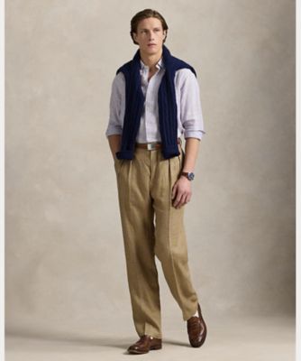 新品未使用】ポロラルフローレン　スラックス　リネン混　サマー　クラシックフィット クラシック フィット パフォーマンス ポロシャツ | ラルフ