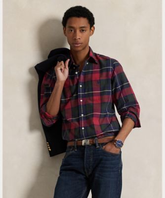 クラシック フィット チェック オックスフォード シャツ