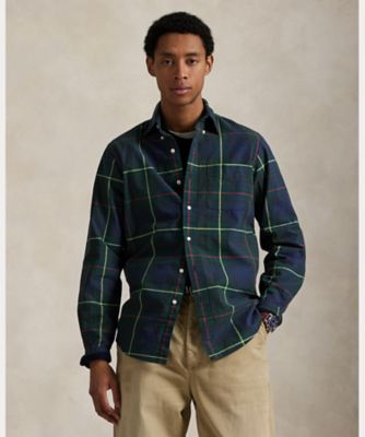 クラシック フィット チェック オックスフォード シャツ