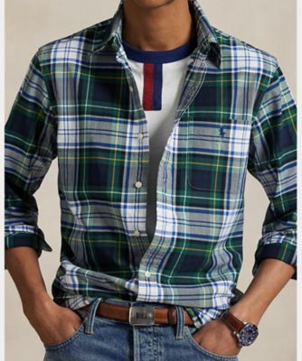 クラシック フィット チェック オックスフォード シャツ