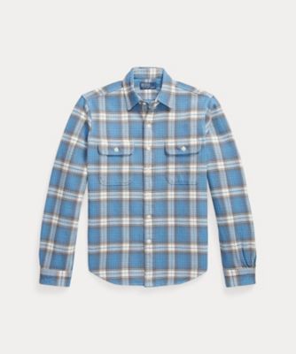 クラシック フィット チェック フランネル ワークシャツ