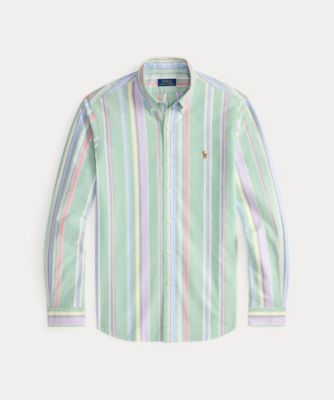 クラシック フィット ストライプド オックスフォード シャツ