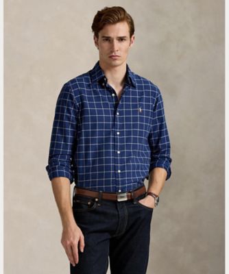 【ブルベウェーブ】POLO RALPHLAUREN オクスフォードシャツ クラシック フィット コットン オックスフォード シャツ