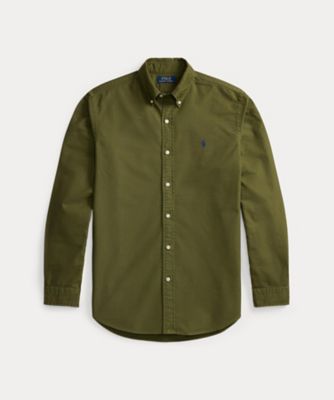 ＜POLO RALPH LAUREN (Men)＞クラシック　フィット　ガーメントダイド　オックスフォード　シャツ　ＭＮＰＯＷＯＶ１６８２４８４８