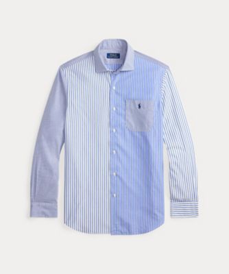 ＜POLO RALPH LAUREN (Men)＞クラシック　フィット　ストライプド　ブロードクロス　ファン　シャツ　ＭＮＰＯＷＯＶ１６８２４９７０