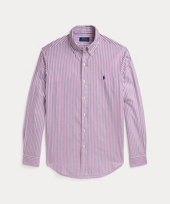 ＜POLO RALPH LAUREN (Men)＞クラシック　フィット　ストライプド　ブロードクロス　シャツ　ＭＮＰＯＷＯＶ１６８２４９７１