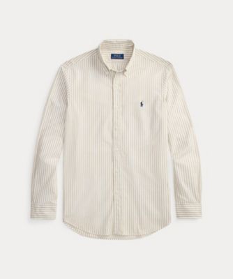 ＜POLO RALPH LAUREN (Men)＞クラシック　フィット　ストライプド　ブロードクロス　シャツ　ＭＮＰＯＷＯＶ１６８２４９７２