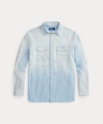 ＜POLO RALPH LAUREN (Men)＞クラシック　フィット　シャンブレー　ワークシャツ　ＭＮＰＯＷＯＶ１６８２４９７５