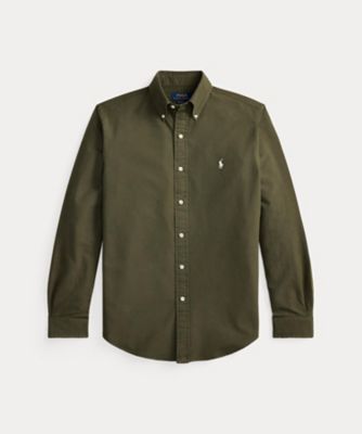＜POLO RALPH LAUREN (Men)＞クラシック　フィット　ガーメントダイド　オックスフォード　シャツ　ＭＮＰＯＷＯＶ１６８２４９９０