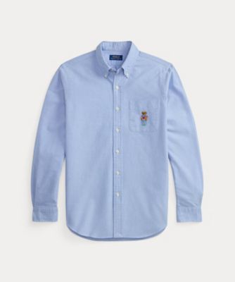 ＜POLO RALPH LAUREN (Men)＞クラシック　フィット　Ｐｏｌｏ　ベア　オックスフォード　シャツ　ＭＮＰＯＷＯＶ１６８２４９９４