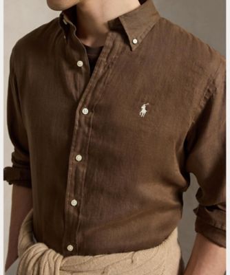 Polo Ralph Lauren クラシック フィット リネン シャツ クラシック フィット リネン シャツ WMPOSHTNDO21078