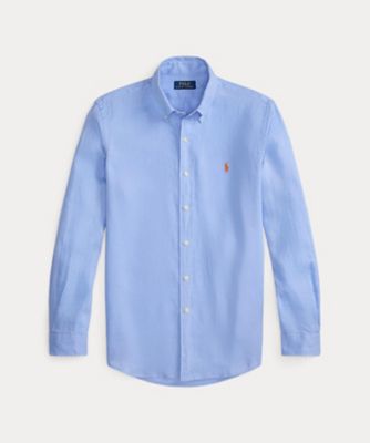 ＜POLO RALPH LAUREN (Men)＞クラシック　フィット　リネン　シャツ　ＭＮＰＯＷＯＶ１６８２５０１７