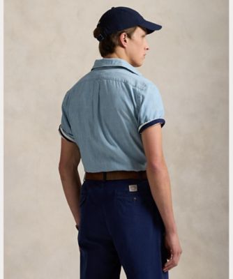クラシック　フィット　シャンブレー　シャツ　ＭＮＰＯＷＯＶ１Ｎ８２０４４６