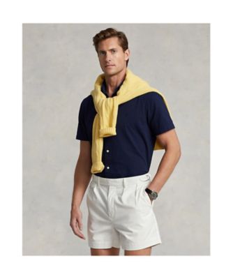 ラルフローレン　シアサッカーS/S シャツ ラルフローレン ストライプ ボタンダウン 半袖 コットン シア